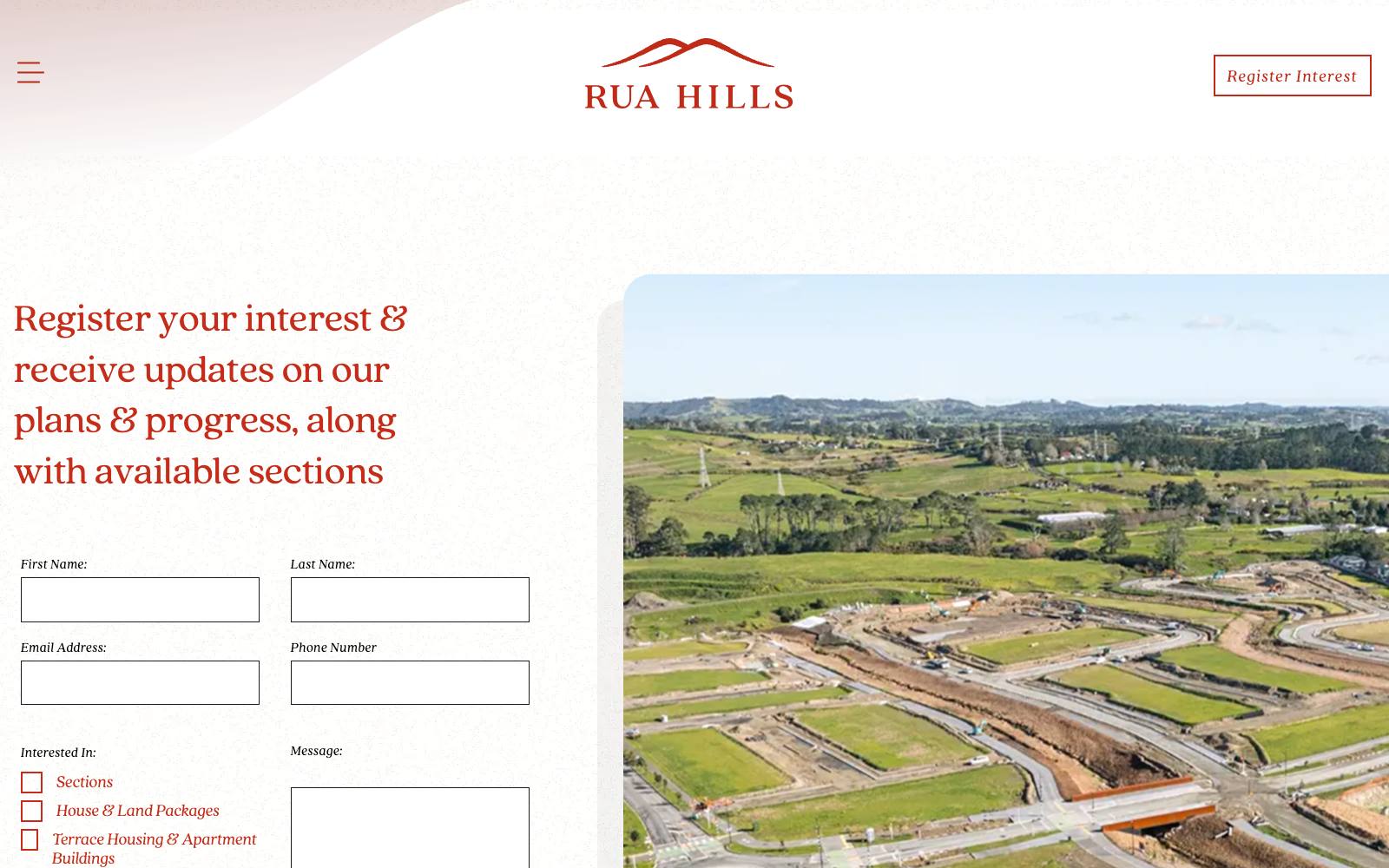 A site plan buyers can actually explore